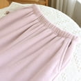 thumbnail image 5 of Nafuu Ladies Winter Thermal Underwear Pants Solid Color Heavy Dutys Cozy Coral Wear For Cold Weather Versatile Home‌ Long Johns, 5 of 9