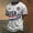 Gray, variant on Men's USA Soccer Jersey - Soccer Cup 2026 Patriotic Football Shirt - Adult All-Over Print Crewneck Star Spangled Sleeves American Pride 4th of July Blokecore Streetwear Top