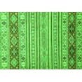 thumbnail image 1 of Ahgly Company Indoor Rectangle Abstract Green Modern Area Rugs, 8' x 10', 1 of 4