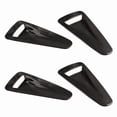 thumbnail image 1 of 4x Real Carbon Fiber Front Engine Hood Air Vent Trim  Decoration Outlet Cover Trim for   R35 2008-2016, 1 of 6