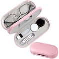 thumbnail image 1 of AITIME Contact Lens Case, Contact Box Kit, 2 in 1 Double Sided Portable Contact Lense Case and Eyeglasses Case, with Marbling, Multifunction, Durable, Compact, Portable Storage Kit, 1 of 6