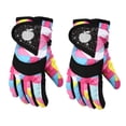 thumbnail image 1 of Bearachild 2 piezas de guantes de nieve para niños, artículos deportivos antideslizantes, guantes gruesos para deportes de invierno a prueba de viento, Suministros térmicos parquet L Bearachild HA059843-10B, 1 of 6