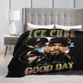 thumbnail image 3 of ICES Cube Blanket Throw Bedding Room Decor Flannel Blankets for Bed Sofa Warm Blankets 40"x30", 3 of 6