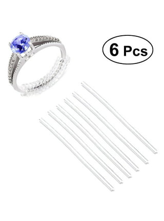 Ring Size Adjusters Set for Loosing Rings in 2 Styles, 12 Sizes, Ring Size  Reducer Spacer Ring Guard Ring Resizer Tightener with Ring Sizer Measuring  Belt, Jewelry Cloth and Organizer (16 Pieces)