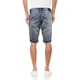 thumbnail image 4 of Men's Flex Stretch Slim Skinny Fit Casual Denim Jeans Shorts, Medium Blue, 4 of 4