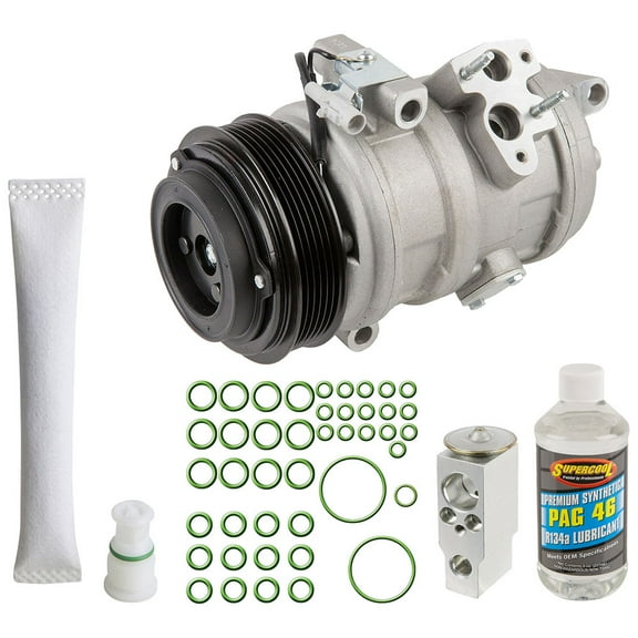 For Toyota Tundra 2008 2009 AC Compressor w/ A/C Repair Kit - BuyAutoParts