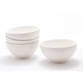 thumbnail image 3 of White Four Piece Porcelain Service For Four Bowl Set, 3 of 5