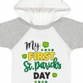 thumbnail image 4 of Inktastic My First St Patrick's Day with Shamrocks Boys or Girls Baby Bodysuit, 4 of 5