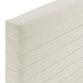 thumbnail image 6 of Modway Tranquil Performance Velvet Full/Queen Headboard in Ivory, 6 of 8