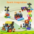 thumbnail image 4 of 85PCS Magnetic Building Blocks, JUANGU Magnet Cube Constructions Toys for Boys & Girls, STEM Montessori Stacking Toy, 4 of 7