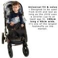 thumbnail image 2 of Buggysnuggle Newborn Stroller Footmuff Bunting Waterproof Explorer, 2 of 9