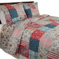 thumbnail image 4 of Bedford Home 3 Piece Mallory Quilt Set, Full/Queen, 4 of 4