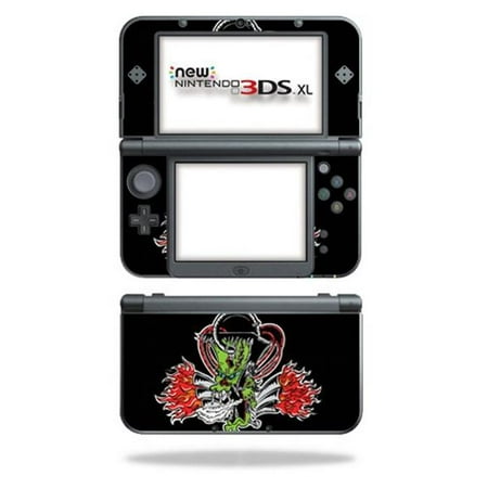 MightySkins NI3DSXL2-Sicko Skin Decal Wrap for New Nintendo 3DS XL 2015 - Sicko Each Nintendo 3DS XL (2015) kit is printed with super-high resolution graphics with a ultra finish. All skins are protected with MightyShield. This laminate protects from scratching  fading  peeling and most importantly leaves no sticky mess . Our patented advanced air-release vinyl guarantees a perfect installation everytime. When you are ready to change your skin removal is a snap  no sticky mess or gooey residue for over 4 years. You can t go wrong with a MightySkin. Features Nintendo 3DS XL (2015) decal skin Nintendo 3DS XL (2015) case Nintendo 3DS XL (2015) skin Nintendo 3DS XL (2015) cover Nintendo 3DS XL (2015) decal This is Not A Hard Case It is a vinyl skin/decal sticker and is Not made of rubber  silicone  gel or plastic. Durable Laminate that Protects from Scratching  Fading & Peeling Will Not Scratch  fade or Peel No Sticky Mess Nintendo 3DS XL (2015) Not IncludedSpecifications Design: Sicko Compatible Brand: Nintendo Compatible Model: 3DS XL (2015) - SKU: VSNS51704