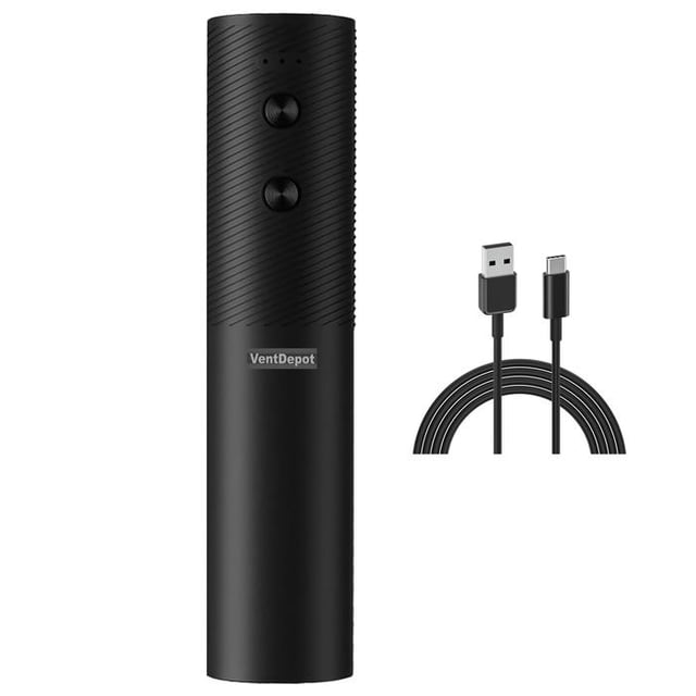Sacacorchos Eléctrico OpenBlack UncorkBlack 1Pza Sacacorchos Eléctrico Inalámbrico/Recargable Plástico PP Negro.