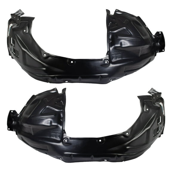 TRQ Inner Fender Liner Set Compatible with 2011-2014 Nissan Murano BDA16351