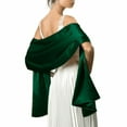 thumbnail image 2 of HNMKIU Women Elegant Shawls Wraps For Evening Party Occasion Bridal Lansitina Dresses Accessory ,A, 2 of 2