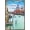 Barnwood Framed Version, variant on Timeless Visions - Canals of Venice Wall Poster, 22.375" x 34", Framed