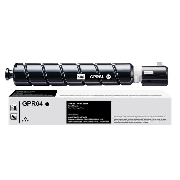 GPR64 Black Toner Cartridge 5141C003AA Replacement for Canon imageRUNNER Advance DX4825i 4835i 4845i Printer(1 Pack)