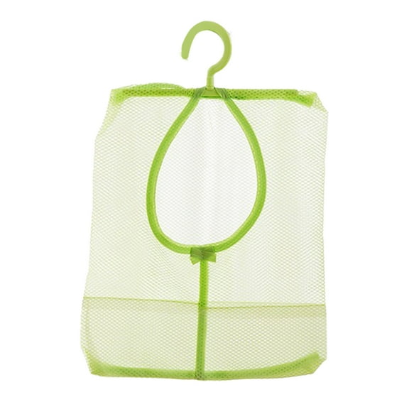 JikouIivo Clothes Pin Multipurpose Hanger Mesh Laundry Bag Clothes Pin Bag Mesh Bag with Hanger Clothesline Bag Storage Bag Clothespin Coat Hanger Laundry Pouch Multifunctional Mesh Bag