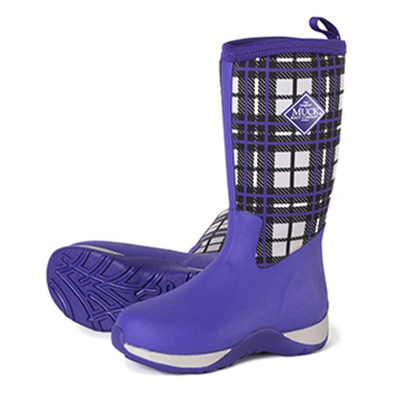 Muck Boot Girl s Arctic Adventure Snow Boots Purple Rubber 5 Big Kid M Walmart