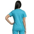 thumbnail image 5 of Cherokee Workwear Revolution Tech Women's Scrubs Top Mock Wrap WW775AB, 5 of 5