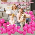 thumbnail image 5 of Soft Pastel and Hot Pink Reusable Birthday Balloons, Serve As Versatile Birthday decorations for Home Spaces, Build Custom Balloon decorations for Girls Birthday Party decorations, 5 of 6
