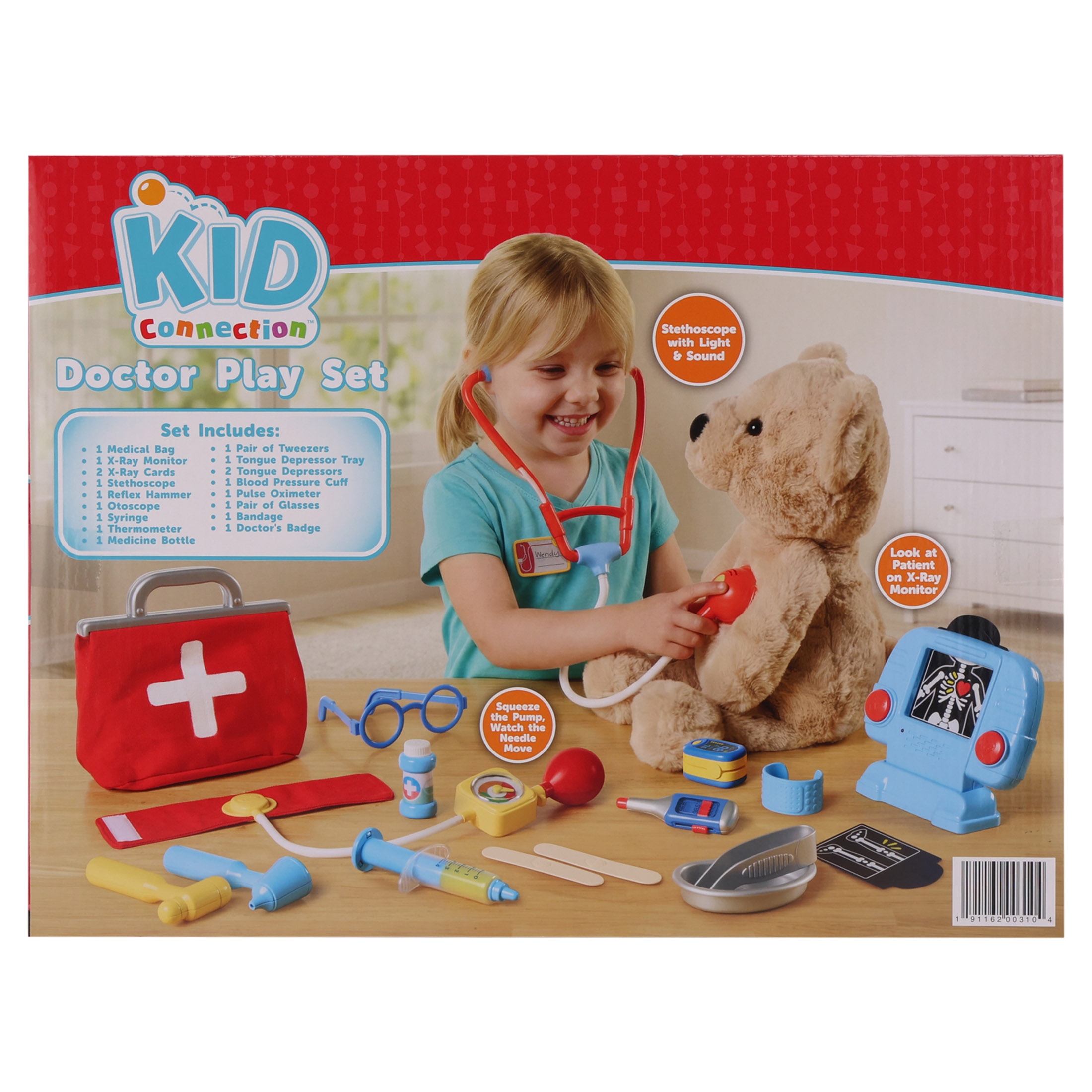 Kid Connection 19-Piece Doctor Pretend Play Set photo 8