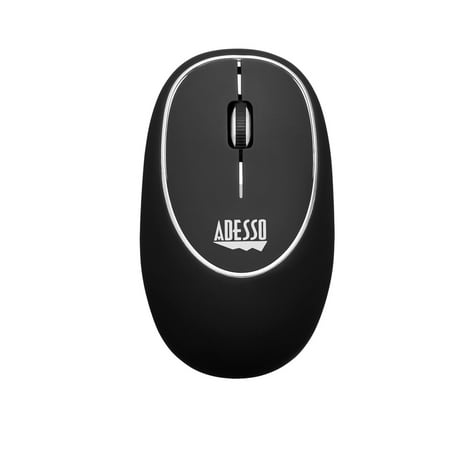 Adesso Wireless Anti-Stress Gel Mouse, Black (Best Mouse Under 60)