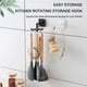 thumbnail image 2 of 360-Degree Rotating Hook Rack for Kitchen Storage and Organization of Hanging Items Multi-Functional Closet Hanger Holder, 2 of 5