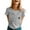 M352 Grey, variant on Tfken Summer Women Tshirts Short Sleeve Bee Print Crew Neck Tops Fashion Casual Female Soft Shirts Black