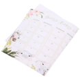 thumbnail image 1 of Hanging Baby Due Wall Calendar Designed For Baby Shower Decorations Allowing Record Of Baby Milestones In Stylish Pink 1Pcs, 1 of 5