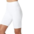 thumbnail image 5 of Pantalones cortos deportivos elásticos transpirables para mujer, pantalones cortos de verano sólidos, 5 of 5