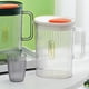 thumbnail image 4 of Jarra de agua resistente al calor para , jarra de agua con tapa , blanco tazas blanco con 3 tazas Soledad Hervidor de agua fría, 4 of 8