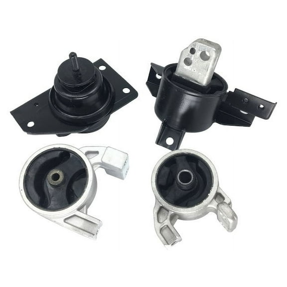 Engine Mount Kit - Compatible with 2006 - 2011 Hyundai Accent 1.6L 4-Cylinder 2007 2008 2009 2010