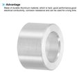 thumbnail image 4 of M6 Aluminum Spacers, 12 Pcs Metal Spacers Aluminum 6.2mm ID x 10mm OD x 6mm L Aluminum Spacer Screw Standoff Round for 1/4 or M6 Screw Bolts, 4 of 5