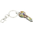 thumbnail image 2 of GlassOfVenice Murano Glass Key to Murano Keychain #4, 2 of 4