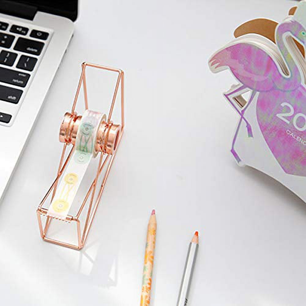 Rose Gold Office Supplies Set - Stapler, Tape Dispenser, Staple Remover  with 1000 Staples and 12 Binder Clips , Luxury Acrylic Rose Gold Desk  Accessories & Decorations - Yahoo Shopping