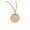 Gold, variant on Patron Saint Joseph Oval Sterling Silver Medal
