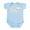 Sky Blue, variant on CafePress - IVF Baby Worth The Wait - Baby Light Bodysuit, Size Newborn - 24 Months