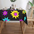 thumbnail image 3 of Happy Birthday Tablecloth Rectangle, Birthday Table Cloth for Home Party Dining Table Decor, Multi-Use Washable Bithday Gift Tablecloth, 3 of 6