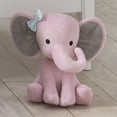 thumbnail image 3 of Bedtime Originals Twinkle Toes Peluche de elefante rosa, color avellana, 1 unidad (paquete de 1), 3 of 3