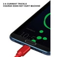 thumbnail image 5 of [2 Pack 6ft] USB Type C Charging Cable by Etguuds Fast Charging and Data Sync Nylon Braided Durable Compatible with Android Phones Red in Color 2A Current, 5 of 8