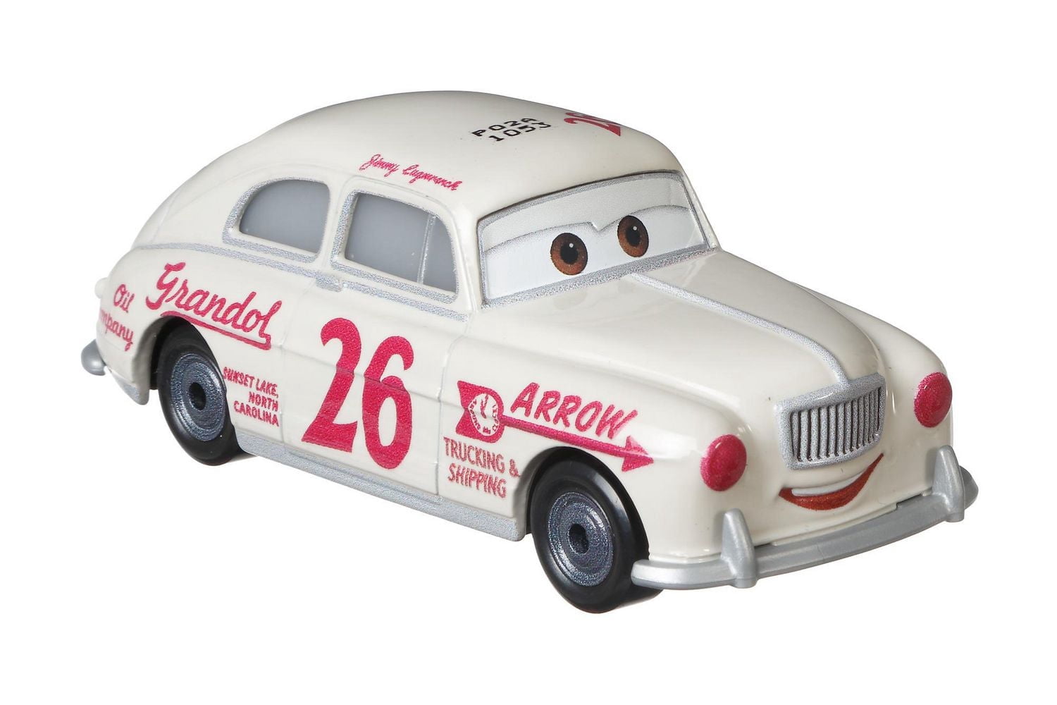 Véhicule Jimmy Lugwrench à l'échelle 1:55 du film Cars 3 de Disney•Pixar