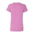 thumbnail image 3 of Gildan - Heavy Cotton Women’s V-Neck T-Shirt - 5V00L - Heather Radiant Orchid, 3 of 3
