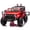 Red, variant on Xuanlur 24V Ride on Toys with Width Seat, Ride on Car with Remote Control, Kids Ride on Truck Car for Kids, Rear Suspension, Portable Pull Rod, Light, Trunk Storage, Bluetooth, USB, 2.5-4MPH (Black)