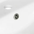 thumbnail image 1 of American Imaginations AI-21061 21 in. Rectangle Roxy Series 1 Hole Ceramic Vanity Top Set, White, 1 of 1