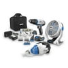 HART 20-Volt 3/8th Drill, 2-Speed Fan and Automotive Hand Vacuum Kit