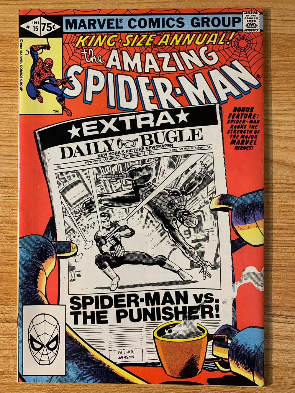 Cover of The Amazing Spider-Man Annual #15