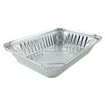thumbnail image 4 of Pactogo 2 lb. Oblong Aluminum Foil Take-Out Pan with Clear Dome Lid Disposable Containers 8.44" x 5.94" x 1.75" (Pack of 25 Sets), 4 of 6