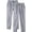 A-Grey, variant on Men's Hip Hop Pants Casual Solid Color Track Cuff Lace Up Workout Pants With Pocket 2 Pcs